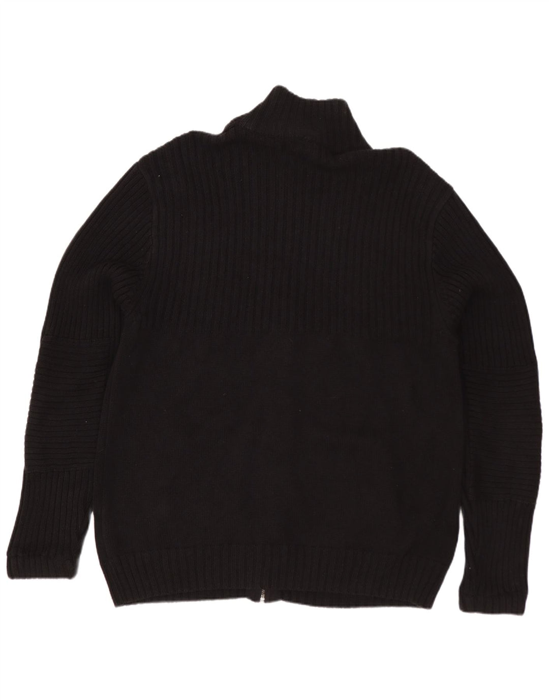 Calvin Klein Jeans Herre Cardigan Sweater Medium Sort Bomuld