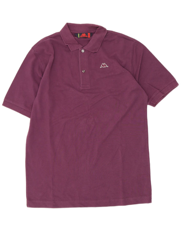 Kappa herre poloshirt Medium rødbrun bomuld