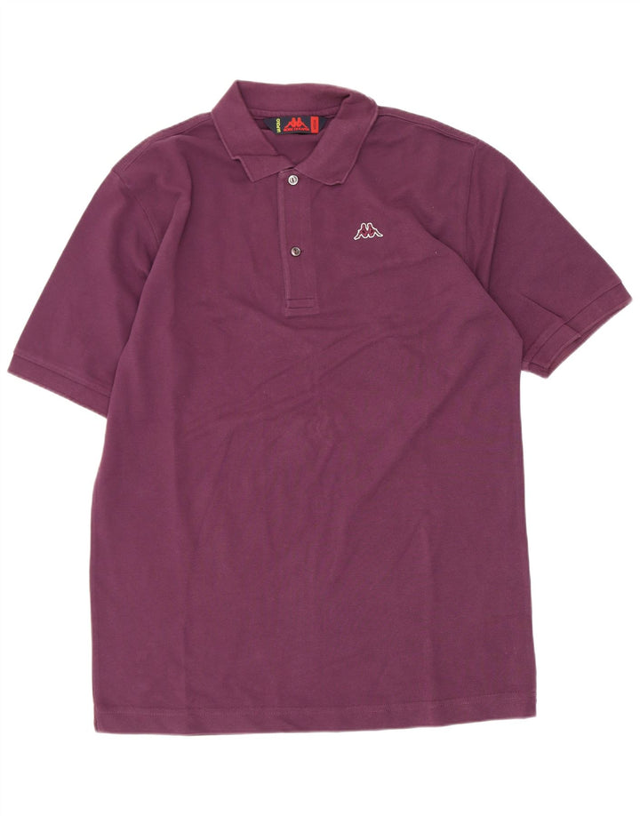 Kappa herre poloshirt Medium rødbrun bomuld