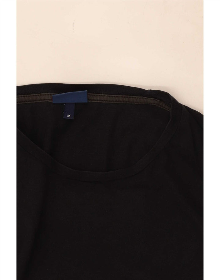 Trussardi Jeans Herre Grafisk Top Langærmet Medium Sort Bomuld