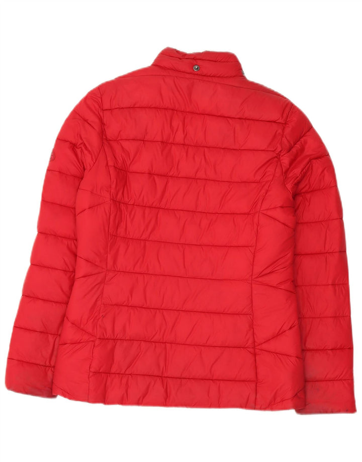 Barbour Herre polstret jakke UK 8 Lille rød polyamid