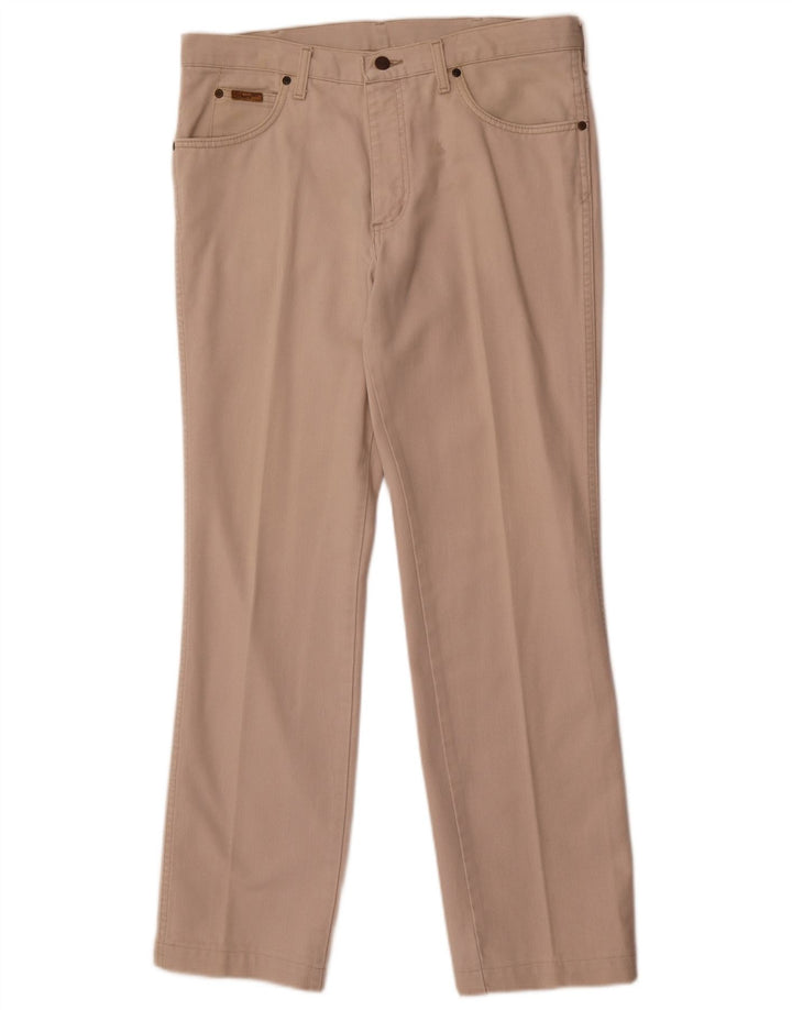 Wrangler Straight Casual Bukser til mænd W32 L32 Beige