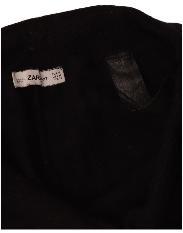 Zara træningsdragt til kvinder Joggers UK 14 Medium Black Viscose