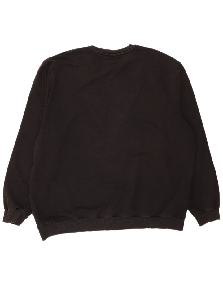 PUMA grafisk sweatshirt til mænd 3XL sort bomuld