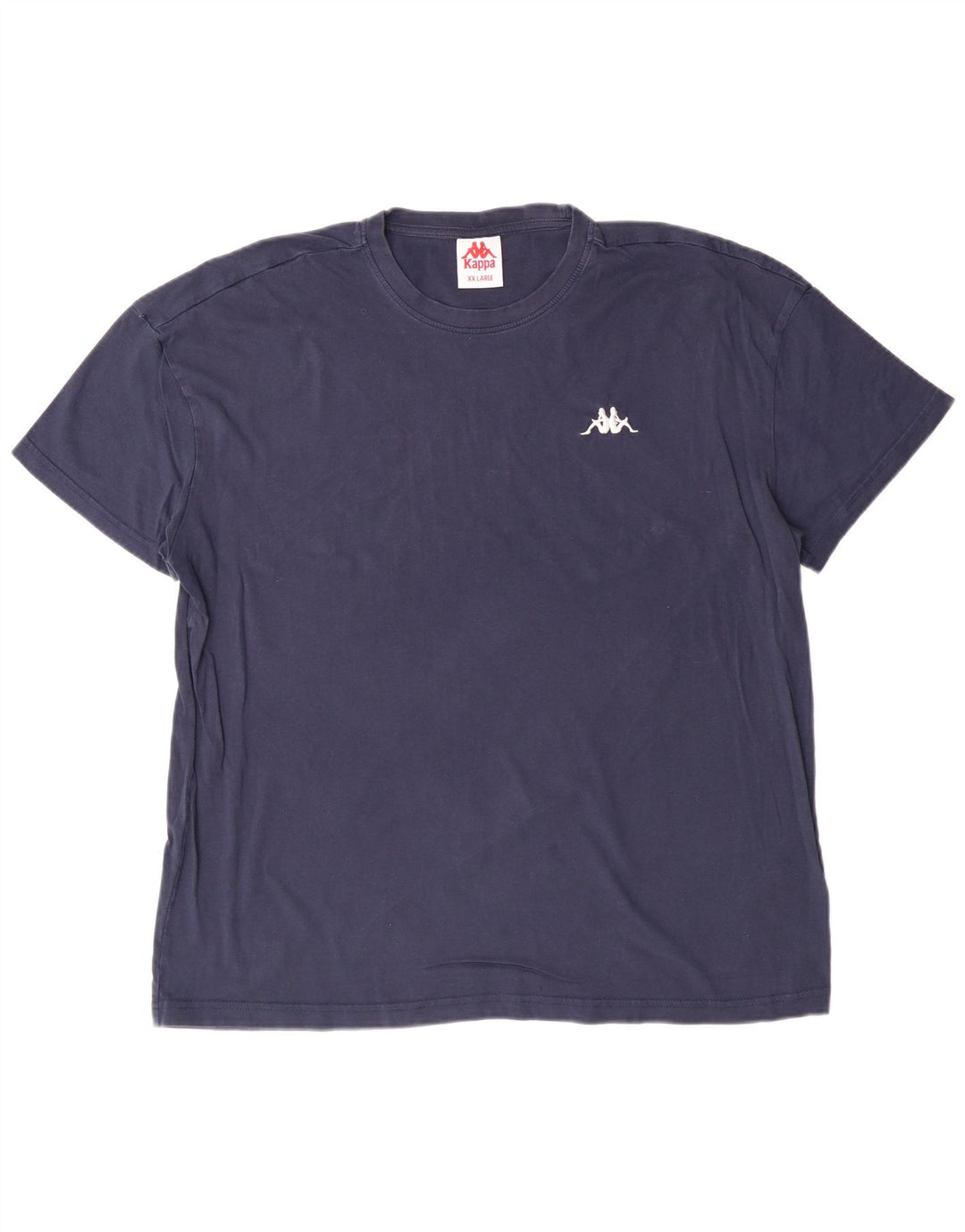 Kappa herre T-shirt top 2XL marineblå bomuld