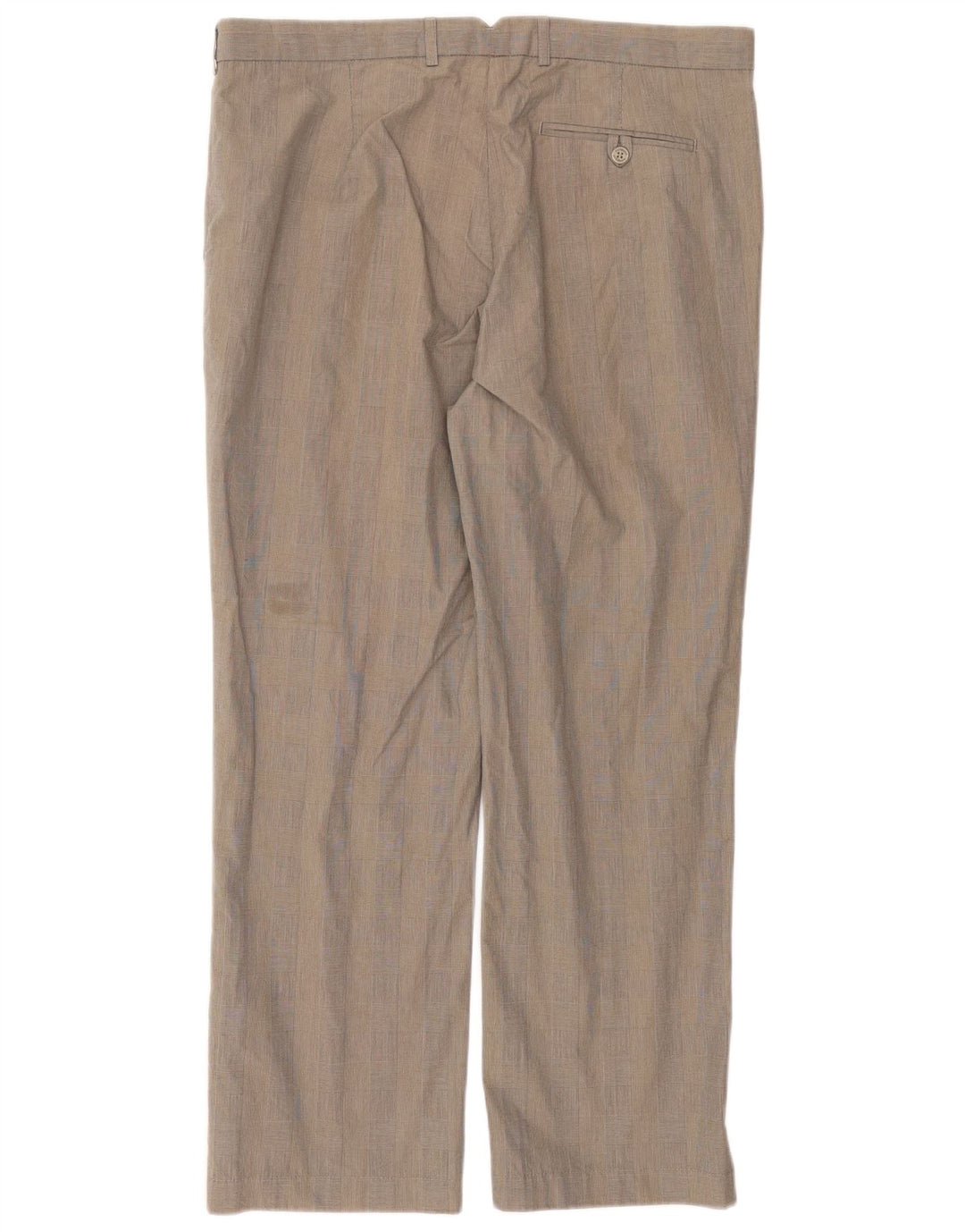 Marks & Spencer Herre Autograph Straight Suit Bukser W38 L31 Grå ternet