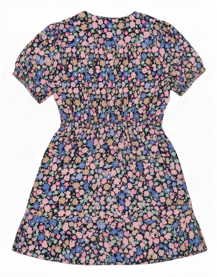 Marks & Spencer Dame A-Line Kjole UK 16 Large Multicolored Floral
