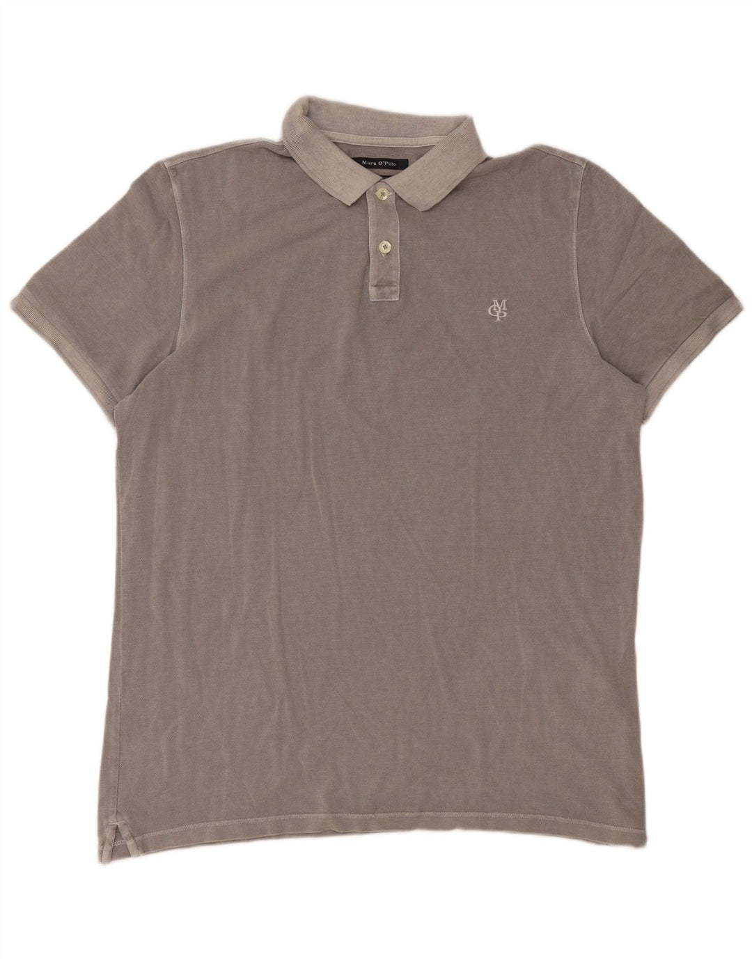 Marc O'Polo Herre Regular Fit Polo Shirt XL Grå Bomuld