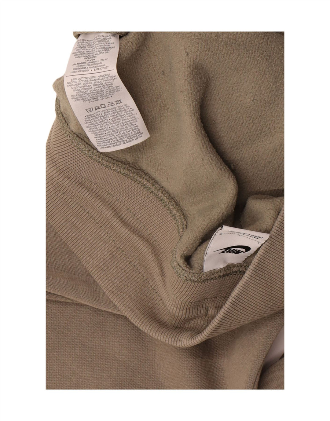 Nike Træningsdragtsbukser til mænd Large Khaki Bomuld