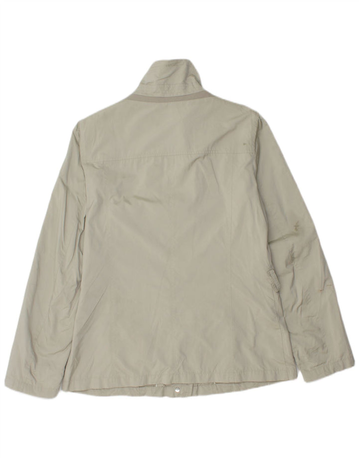 Geox Womens Utility Jacket UK 14 Large Grå Polyester