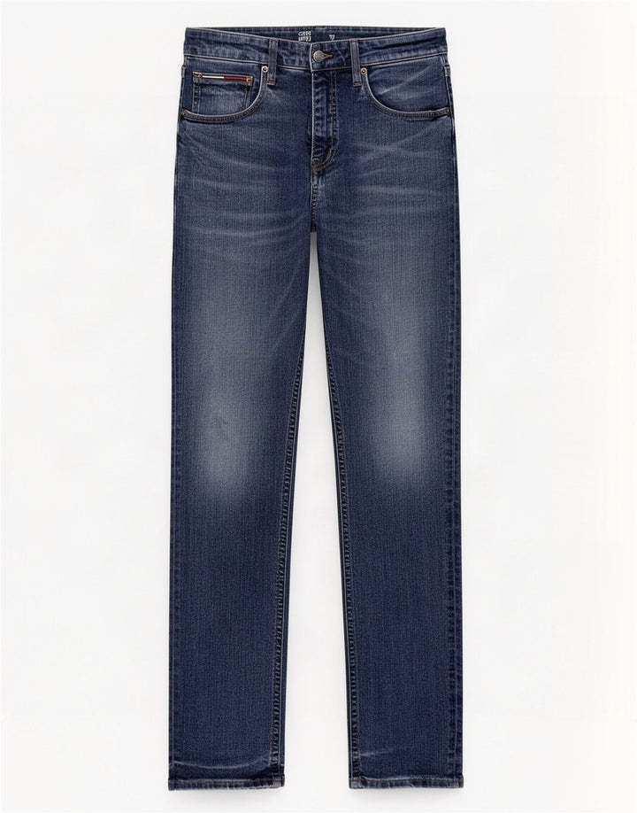 Tommy Hilfiger Herre Ryan Straight Jeans W32 L32 Blå