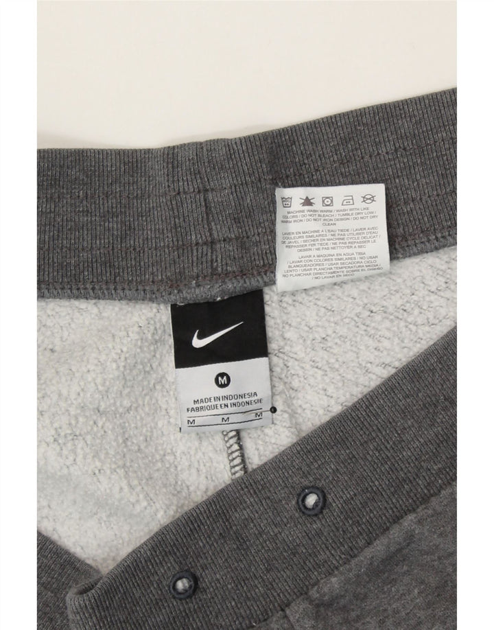 NIKE Womens Tracksuit Trousers UK 14 Medium Grey Cotton Vintage Nike and Second-Hand Nike from Messina Hembry 