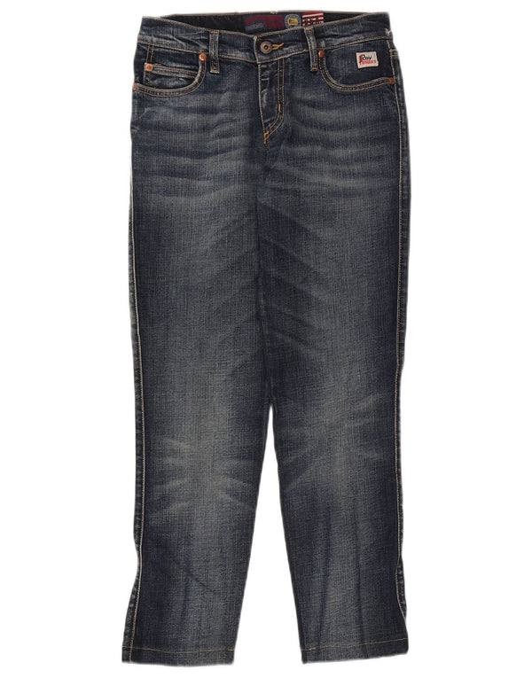 Roy Rogers Dame Slim Jeans IT 40 Small W27 L27 Blå Bomuld