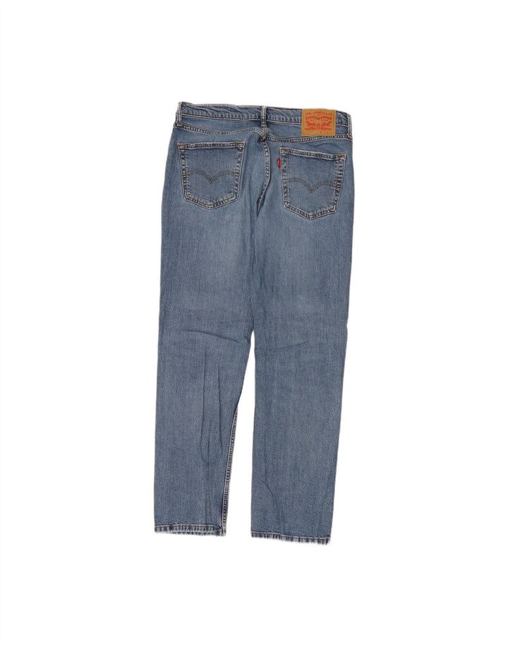 LEVI'S Mens 514 Straight Jeans W33 L29 Blue Cotton Vintage Levi's and Second-Hand Levi's from Messina Hembry 
