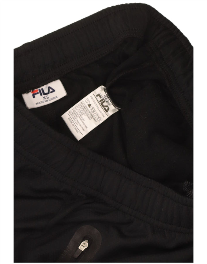 Fila Træningsdragt bukser til mænd XS Sort polyester
