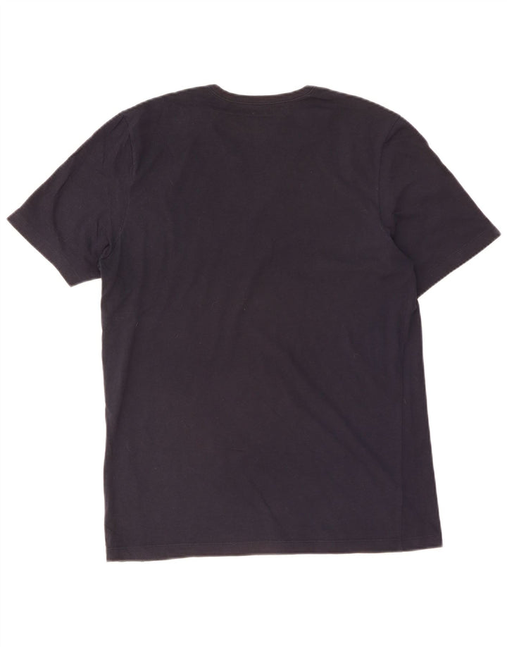 Hugo Boss Herre T-Shirt Top Stor Marineblå Bomuld
