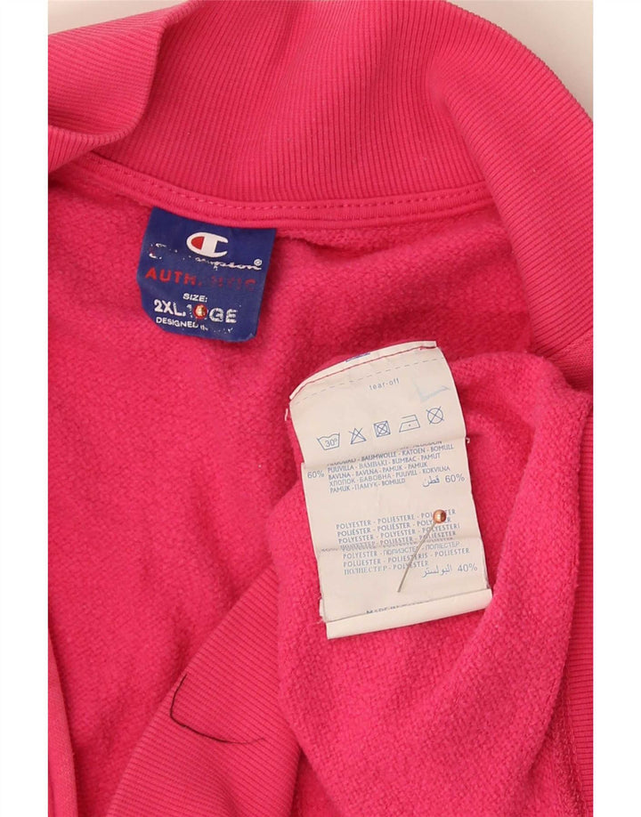 Champion Herre træningsdragt Topjakke 2XL Pink Bomuld