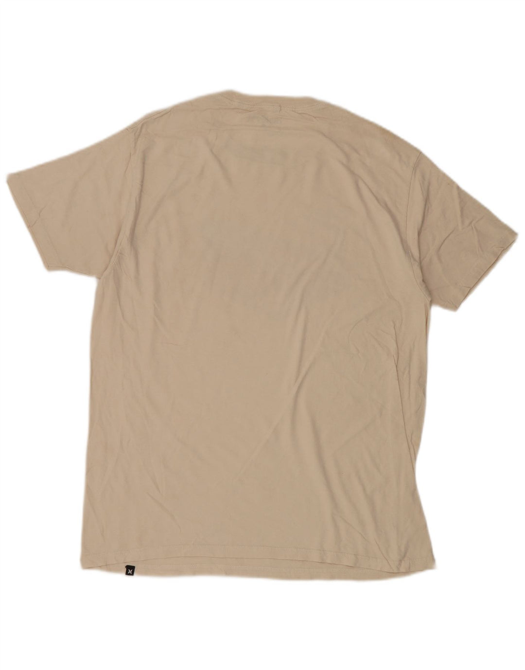 Hurley Herre Grafisk T-Shirt Top Stor Off White Bomuld