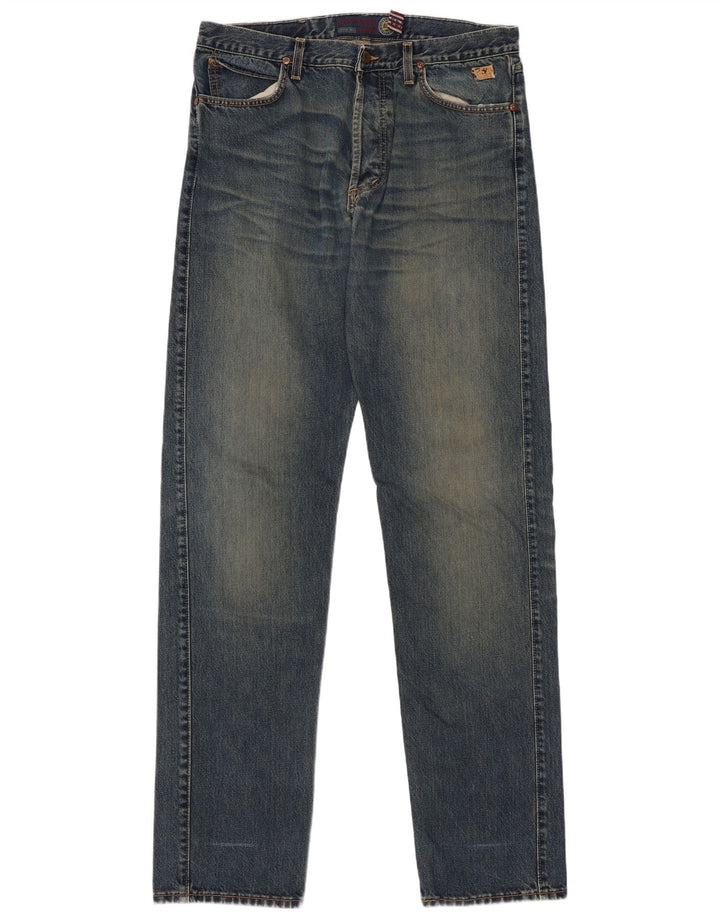 Roy Rogers Straight Jeans til mænd W36 L36 blå bomuld