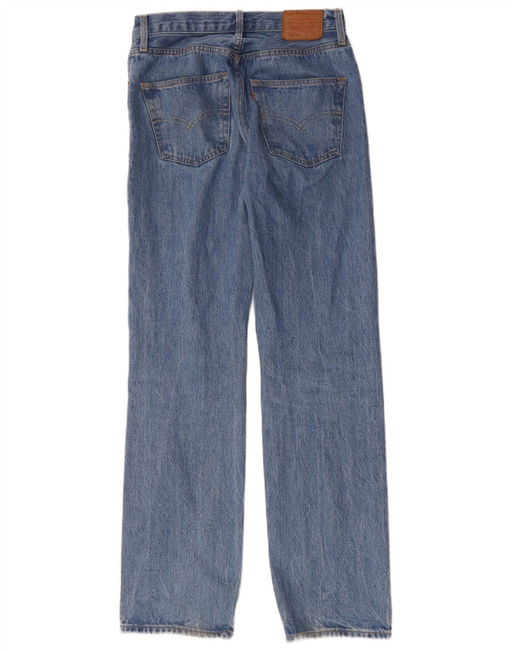 Levi's Dame 501 Straight Jeans W25 L32 Blå Bomuld