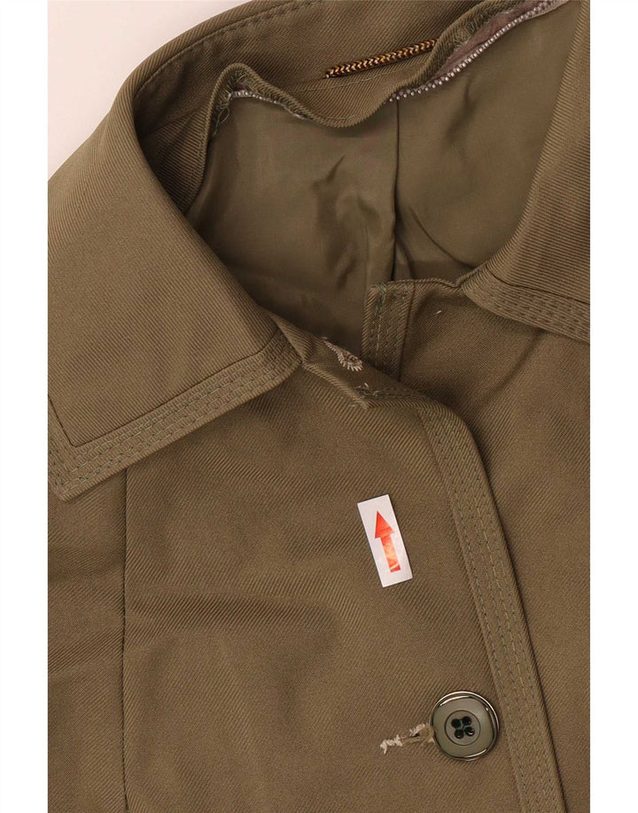 Dunnimac Dame Overfrakke UK 14 Medium Khaki Polyester