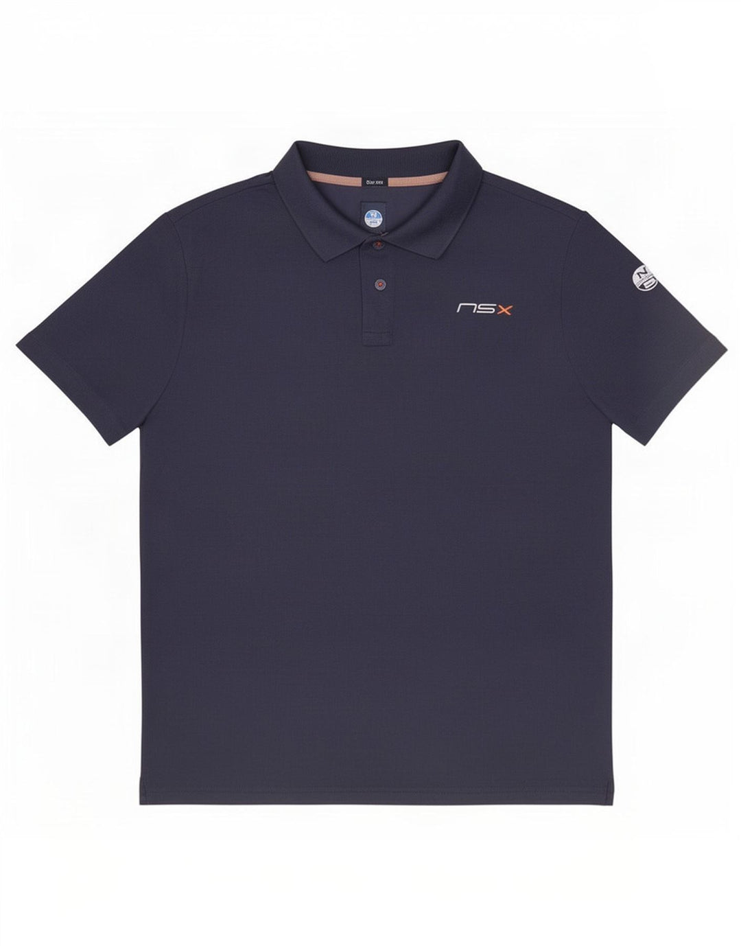North Sails Herre Polo Shirt XL Navy Blue Polyamide