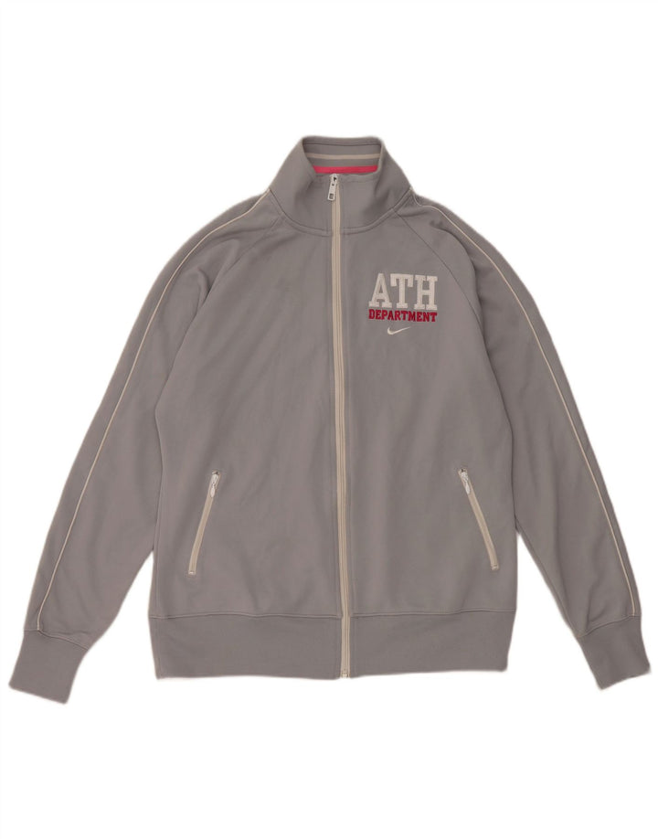 Nike Grafisk træningsdragt topjakke til kvinder UK 18 XL Grå