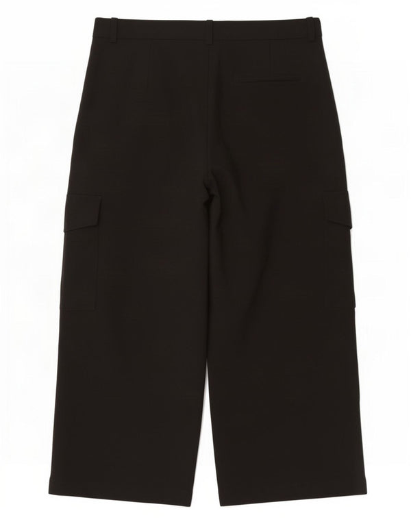 Marks & Spencer Straight Cargo Bukser til kvinder UK 18 XL W38 L28 Sort