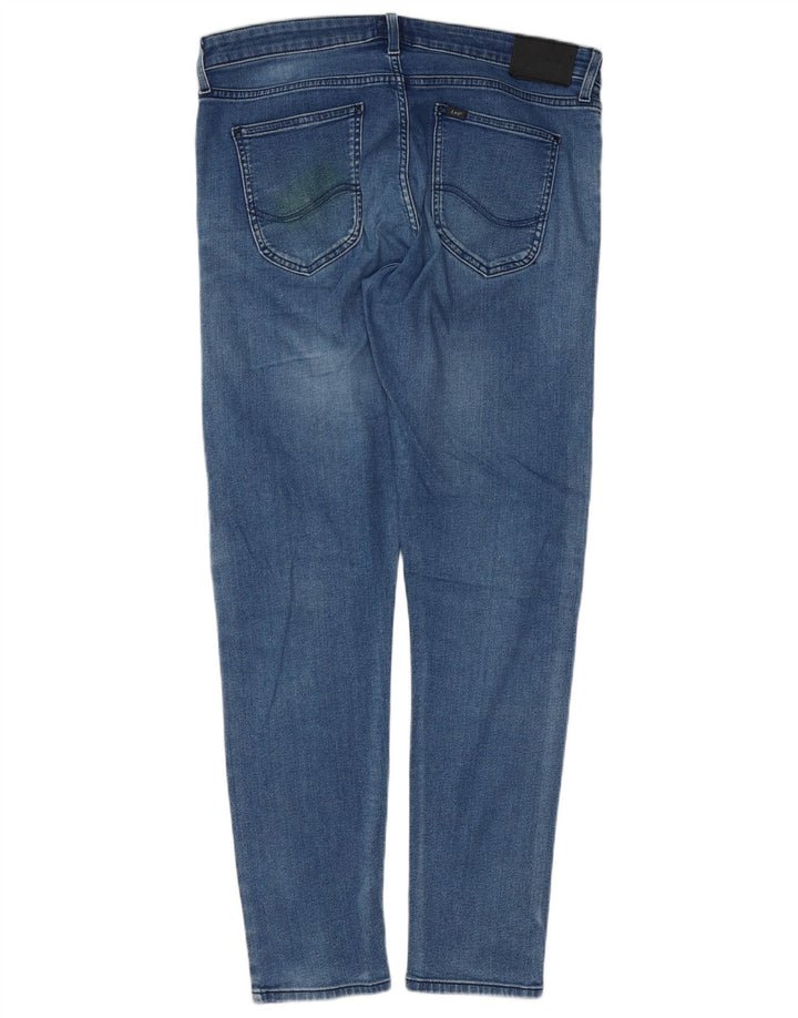 Lee Dame Malone Skinny Jeans W34 L32 Blå Bomuld
