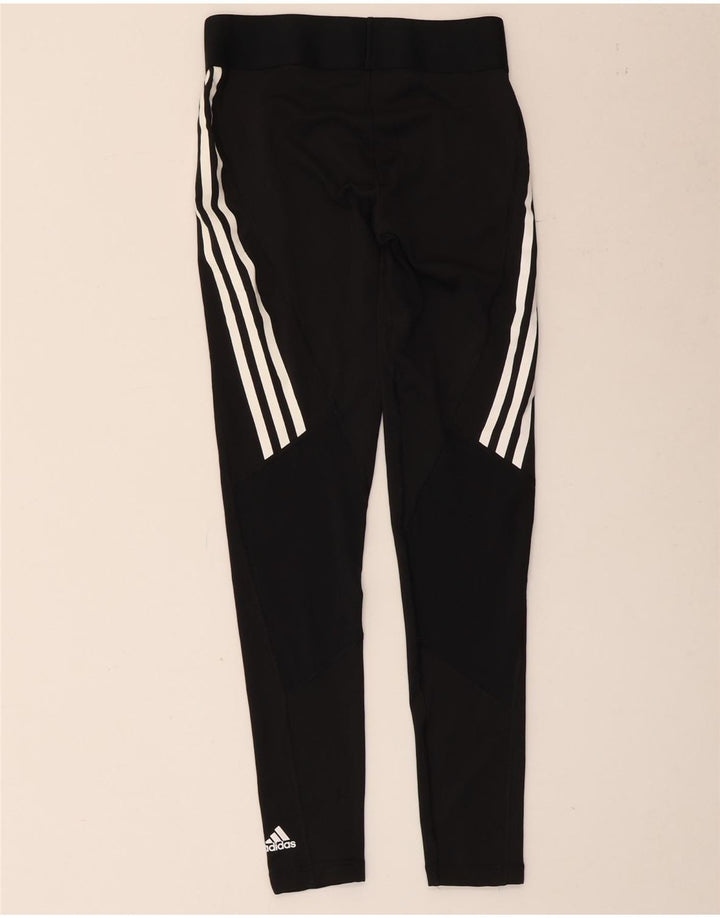 Adidas Aeroready Leggings til kvinder UK 8/10 Small Black Polyester