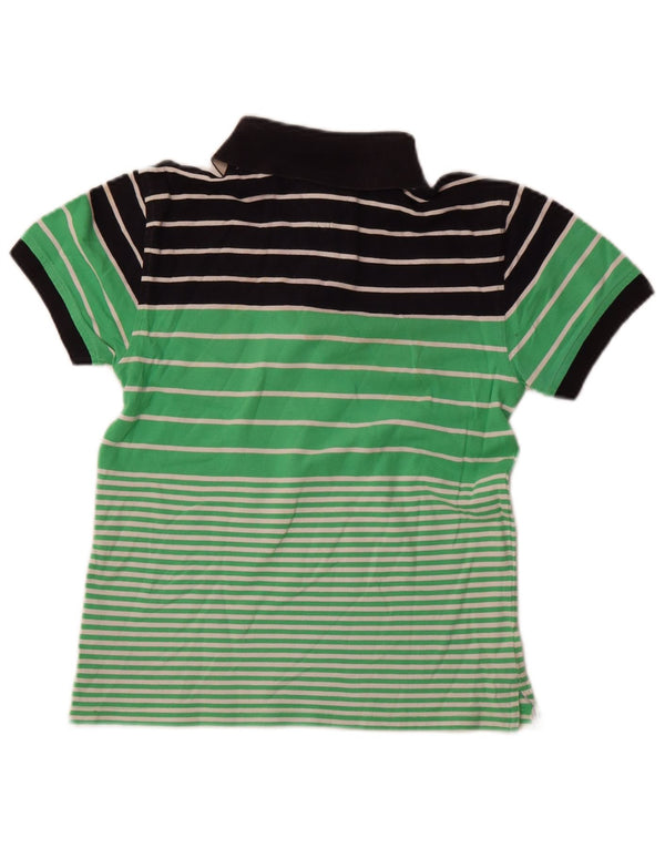 TOMMY HILFIGER Pige poloshirt 11-12 år Grøn Colourblock Bomuld