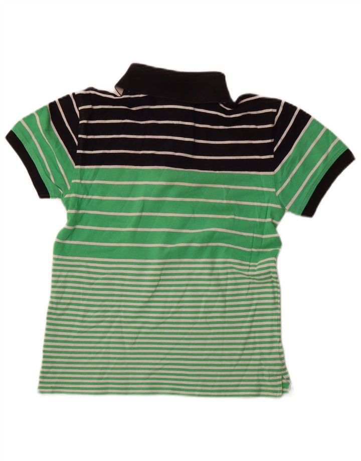 TOMMY HILFIGER Pige poloshirt 11-12 år Grøn Colourblock Bomuld