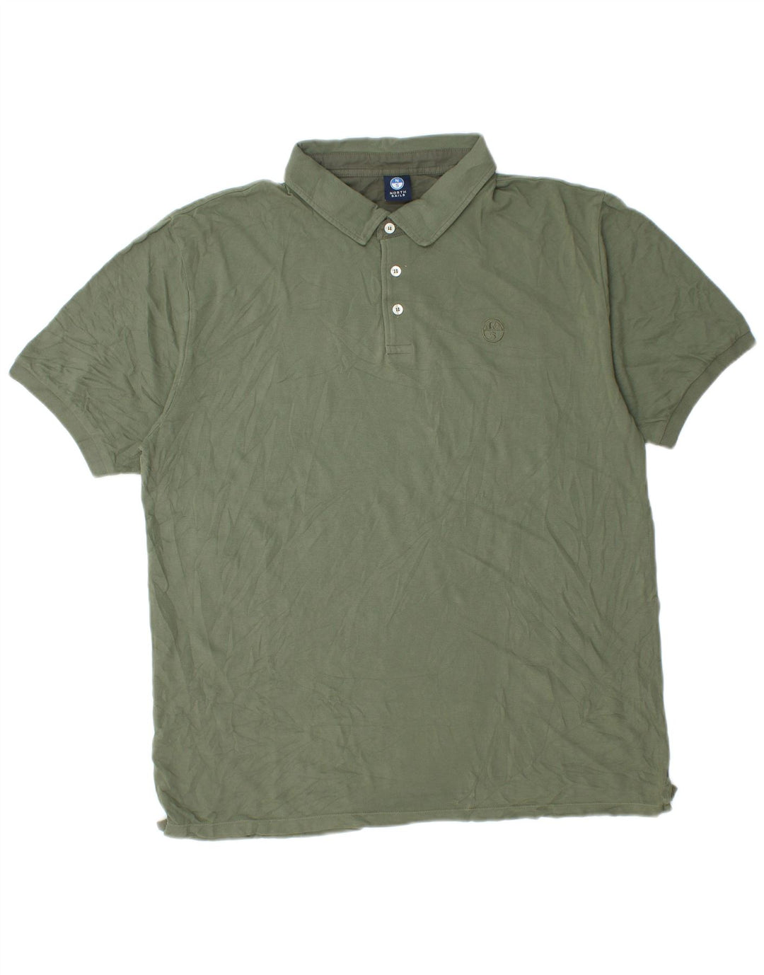 North Sails Herre Polo Shirt 2XL Grøn Bomuld