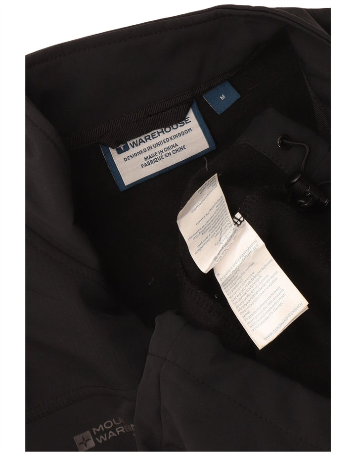 Mountain Warehouse Herre Graphic Windbreaker Jacket UK 38 Medium Black