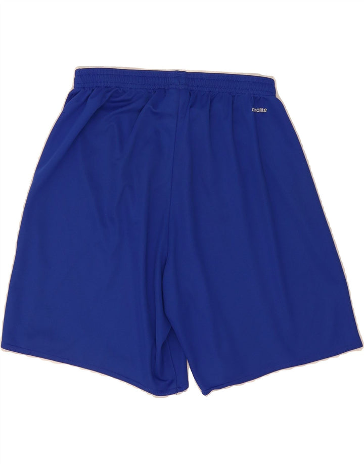 ADIDAS Mens Climalite Sport Shorts Medium  Blue Polyester Vintage Adidas and Second-Hand Adidas from Messina Hembry 