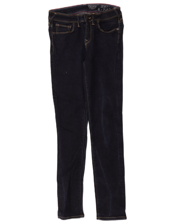 Jack Wills Dame Skinny Jeans W26 L30 Marineblå