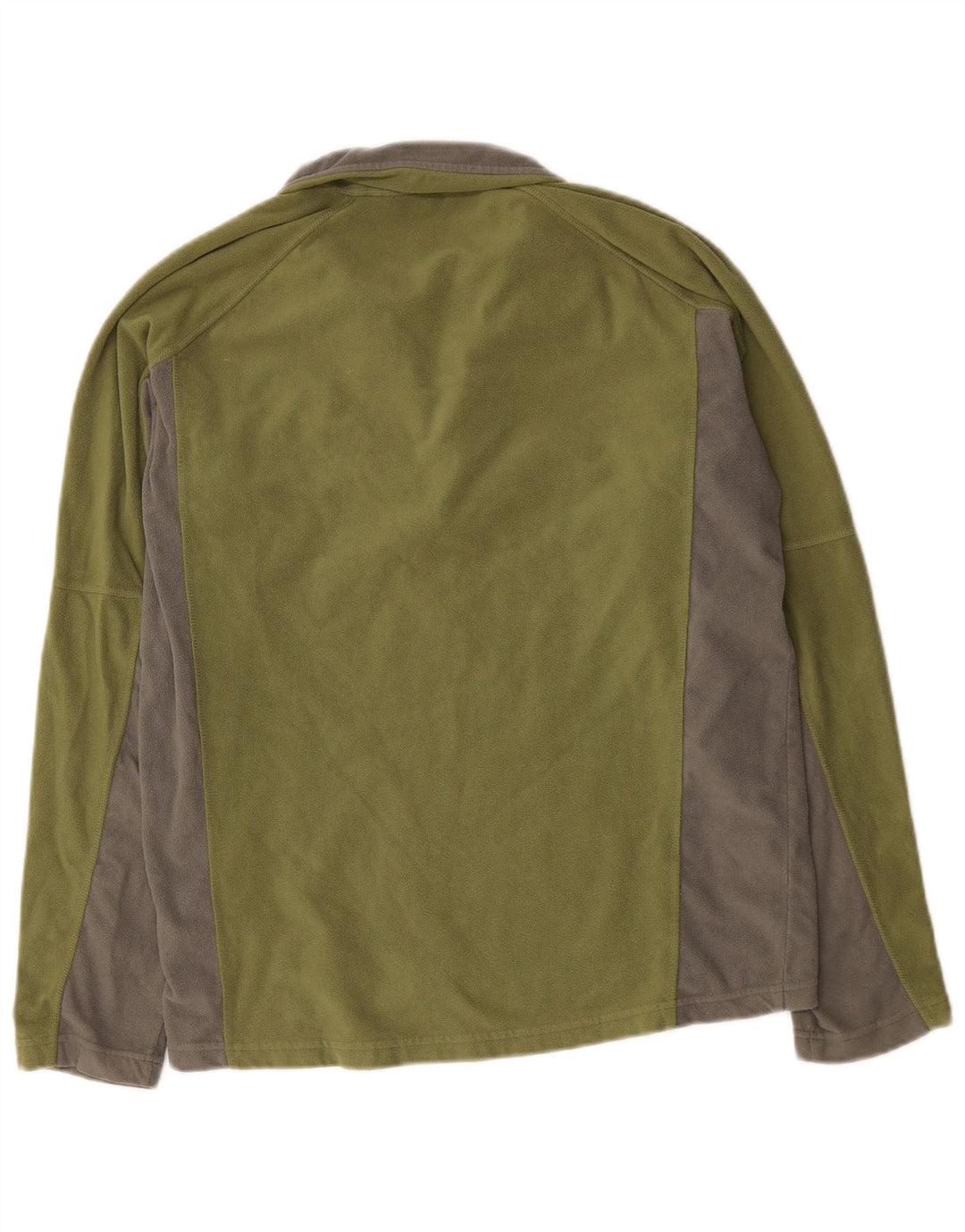 Berghaus Herre lynlås-hals Fleece Jumper Medium Khaki Colourblock Polyester