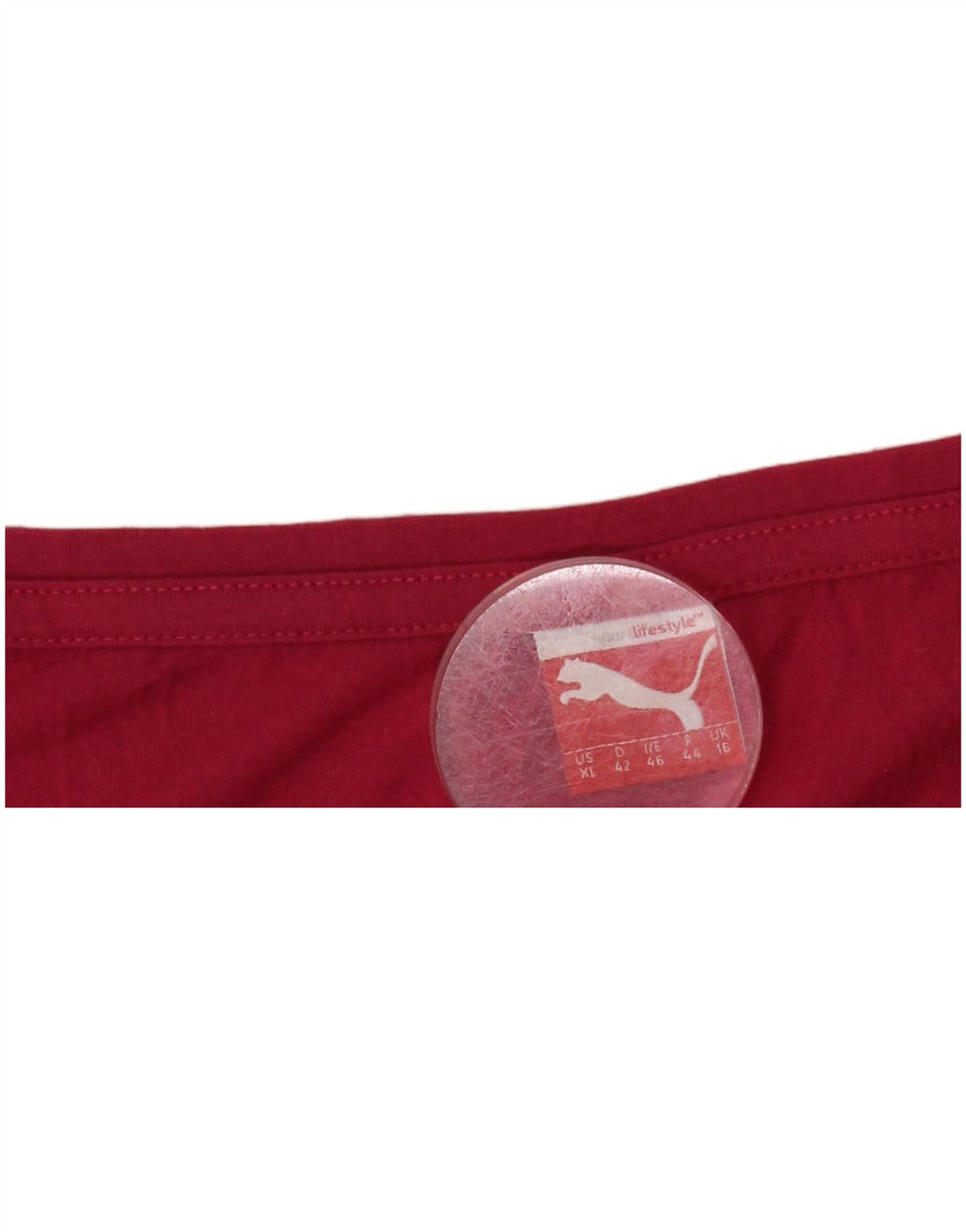 PUMA T-shirt top til kvinder Crop UK 16 Large Pink