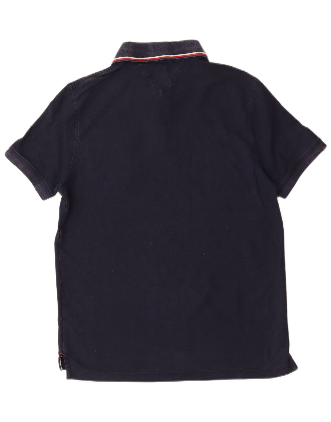 Tommy Hilfiger herre poloshirt Medium marineblå bomuld