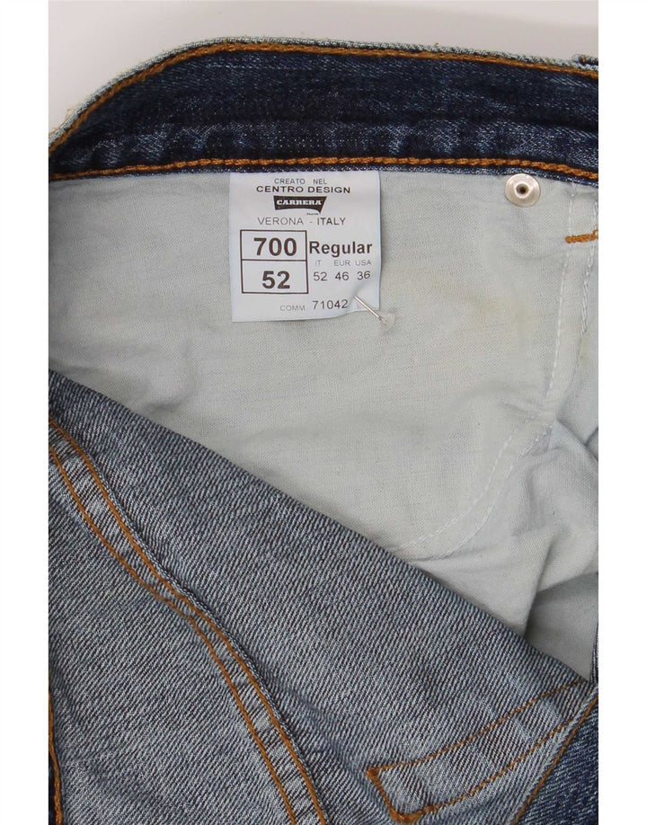 Carrera Herre 700 Regular Straight Jeans W36 L34 Blå Bomuld