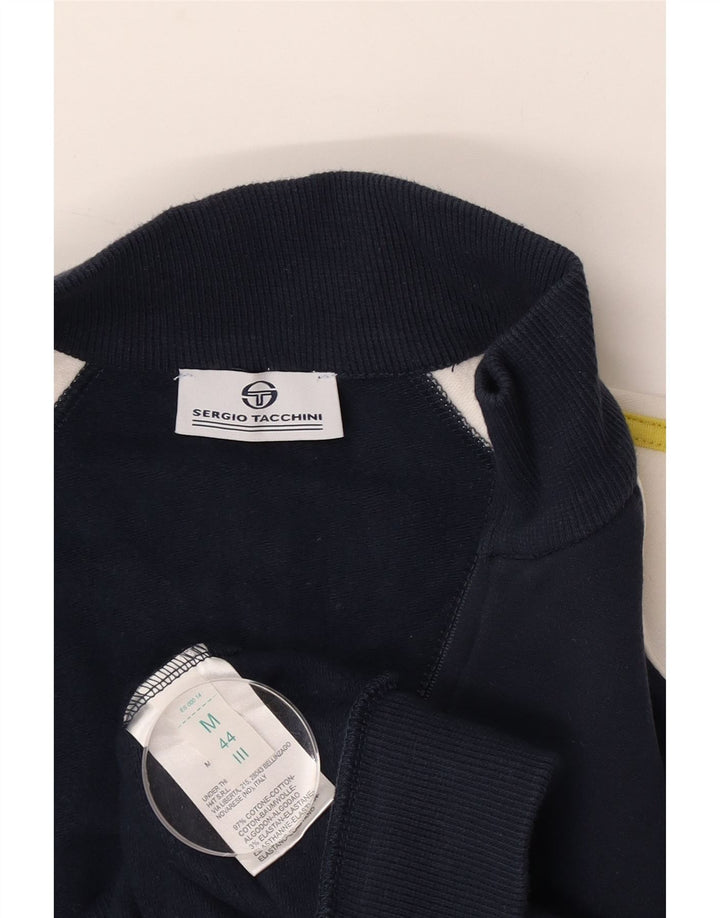 Sergio Tacchini Dame træningsdragt Topjakke UK 14 Medium Navy Blue