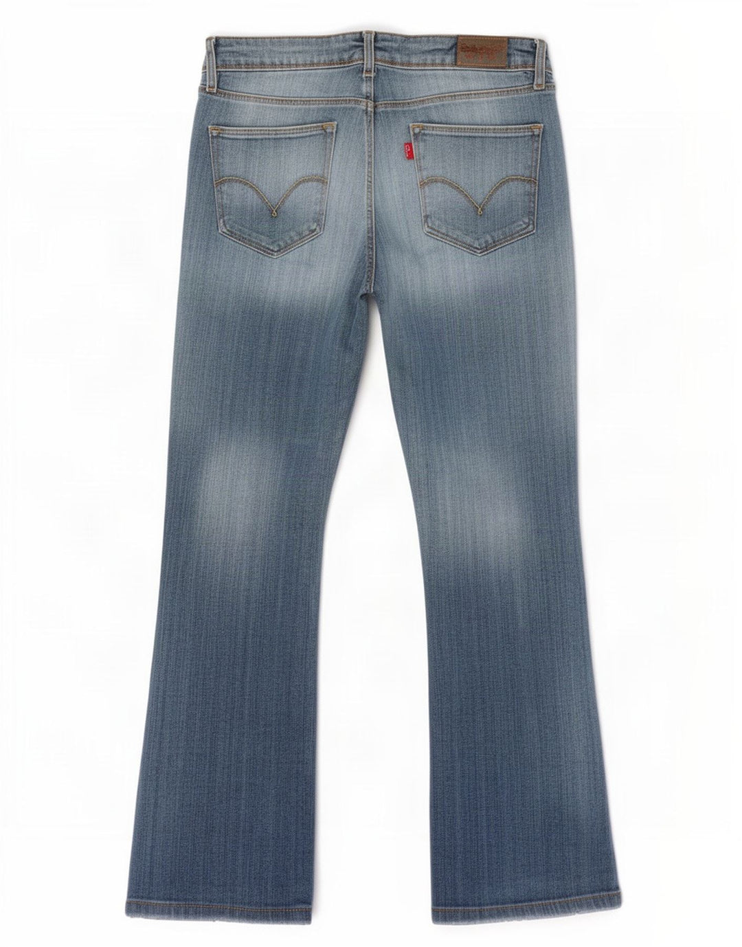 Levi's Dame Bootcut Jeans W32 L32 Blå Bomuld