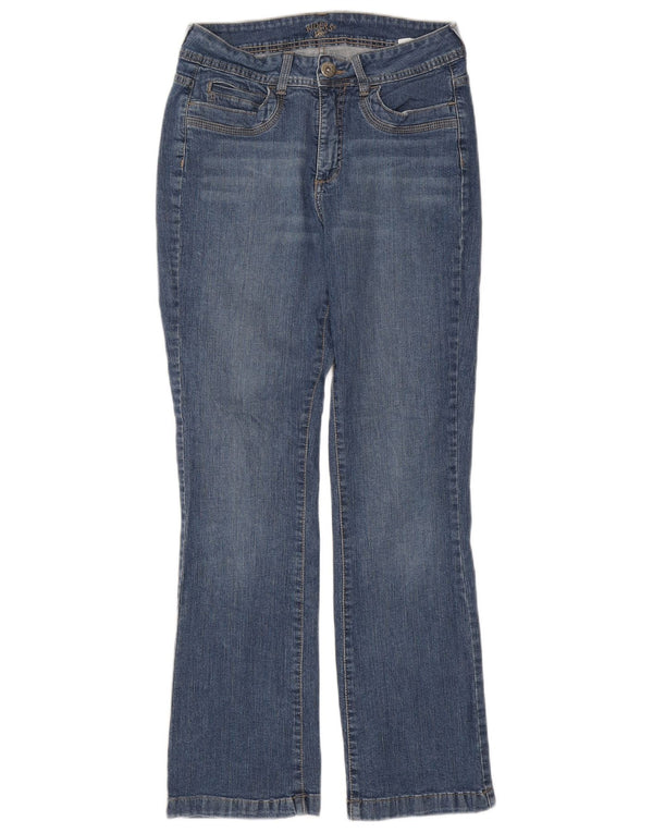 Lee Womens Riders Bootcut Jeans US 10 Large W30 L30 Blue Cotton