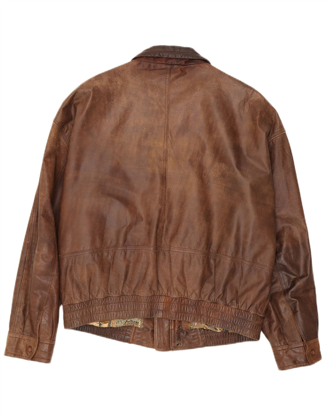 Trapper Herre Læderjakke IT 52 XL Brun