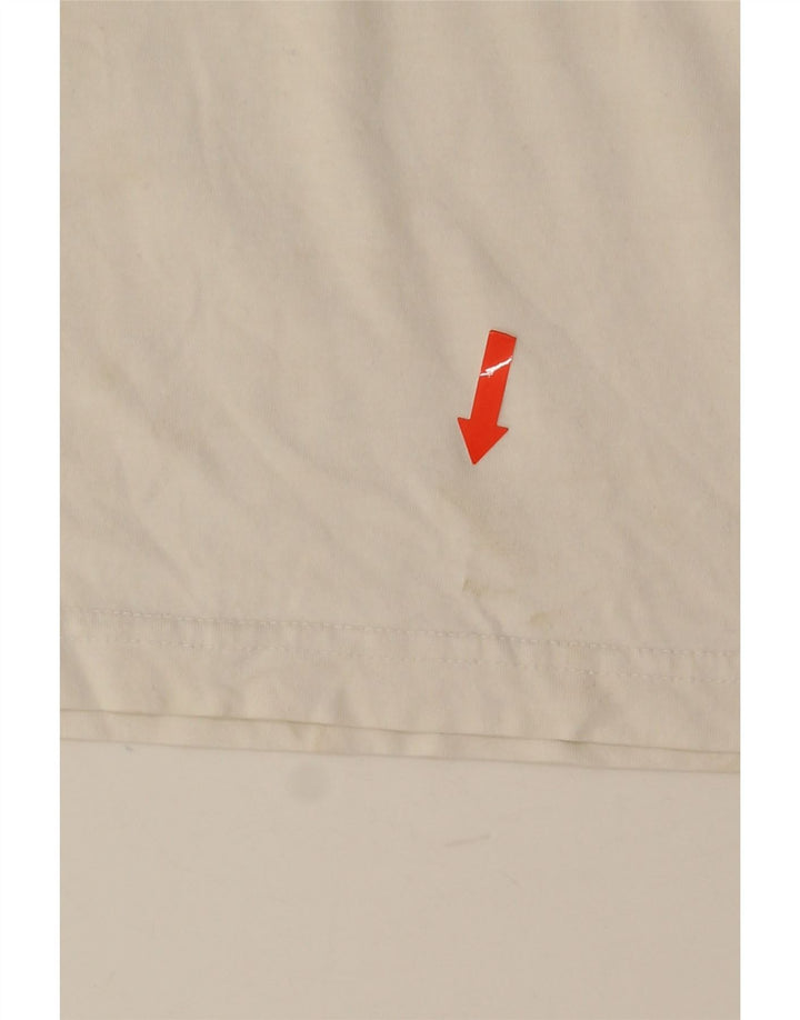 Quiksilver Herre Regular Fit Grafisk T-shirt Top Medium Hvid Bomuld