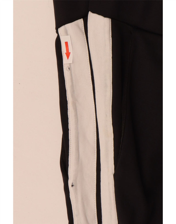 Converse træningsdragtsbukser til kvinder UK 14 Medium Sort Colourblock Nylon