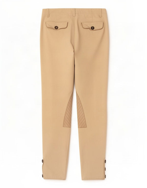Massimo Dutti Chinobukser til kvinder EU 36 XS W26 L28 Beige Colourblock