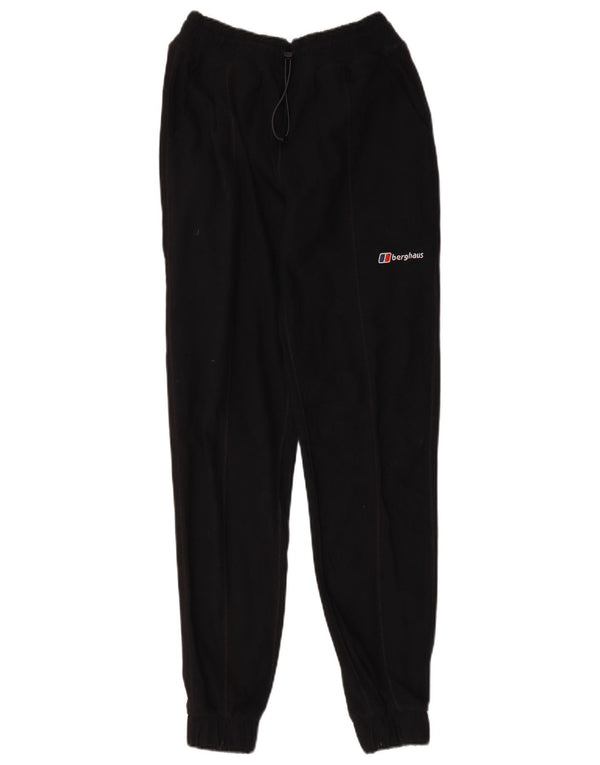 Berghaus Dame træningsdragt Bukser Joggers UK 10 Small Black Polyester