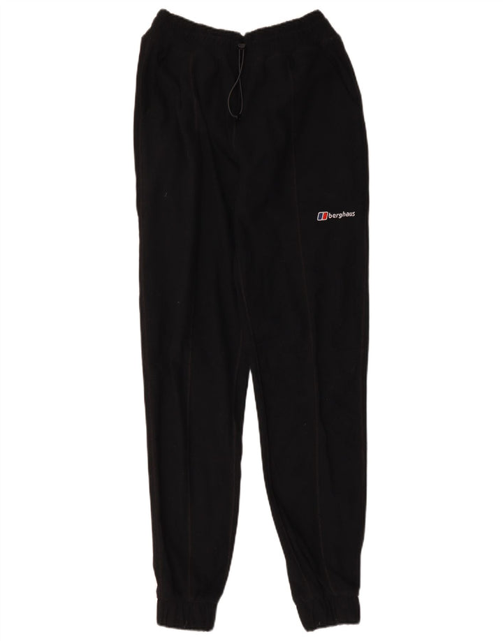 Berghaus Dame træningsdragt Bukser Joggers UK 10 Small Black Polyester