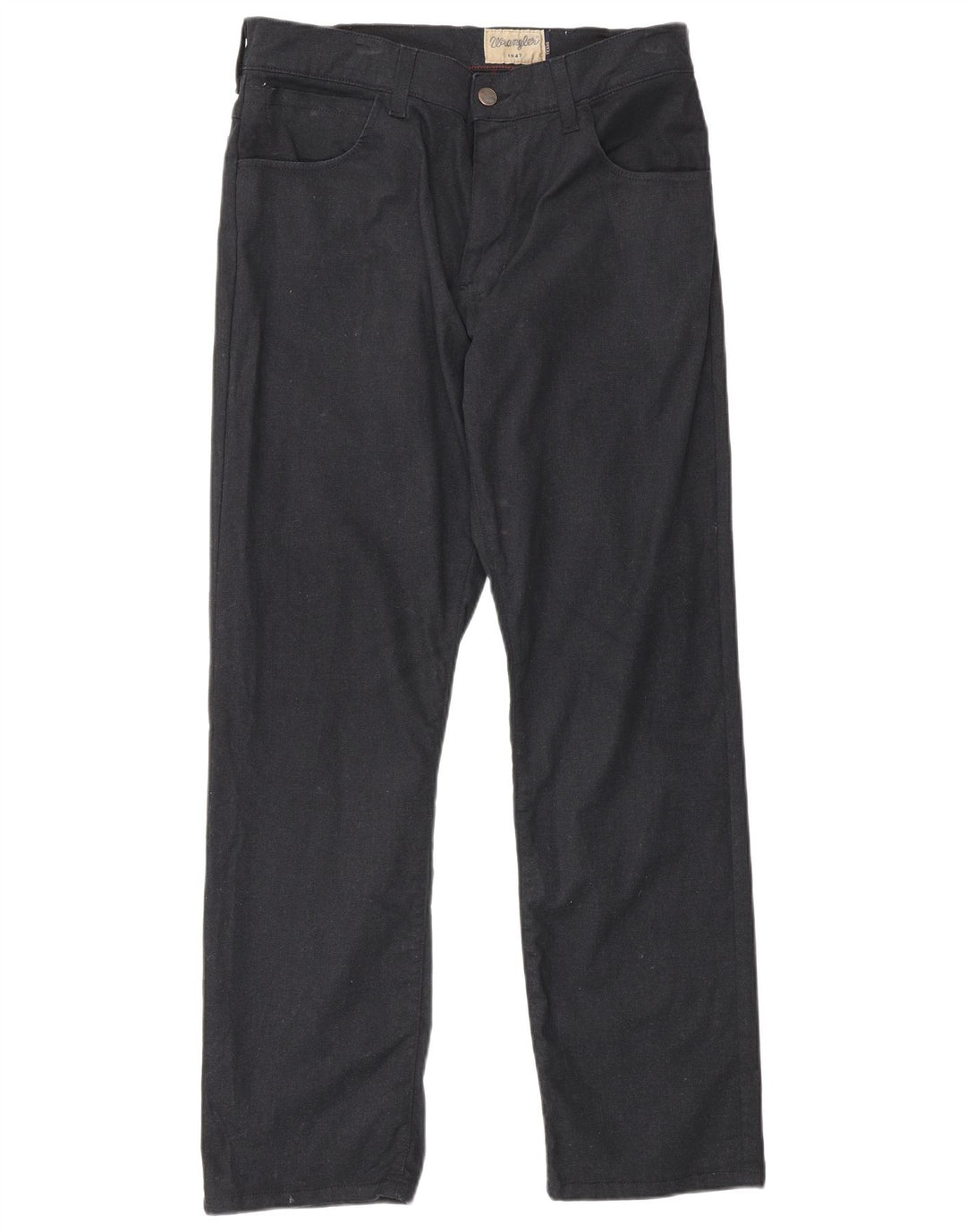 Wrangler Herre Texas Stretch Straight Jeans W32 L30 Sort Bomuld